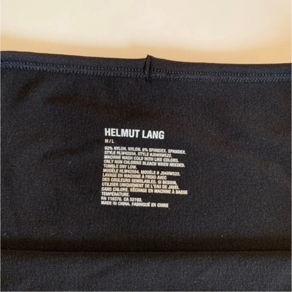 Helmut Lang Women's Open
Boat Neck Top black edgy minimalist size M/L Streetwear - Picture 8 of 10